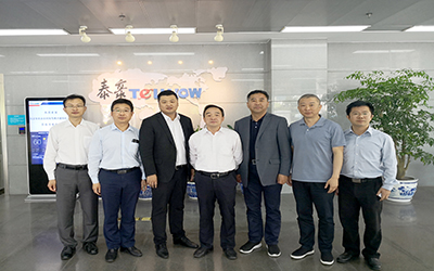 北京市農業(yè)農村局副局長馬榮才一行蒞臨泰豪調研考察